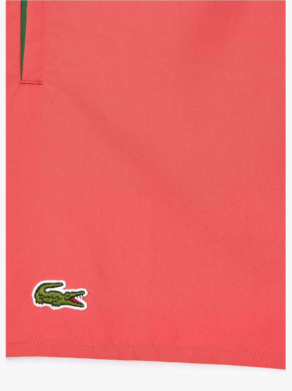 Lacoste - Badeshorts - Rot