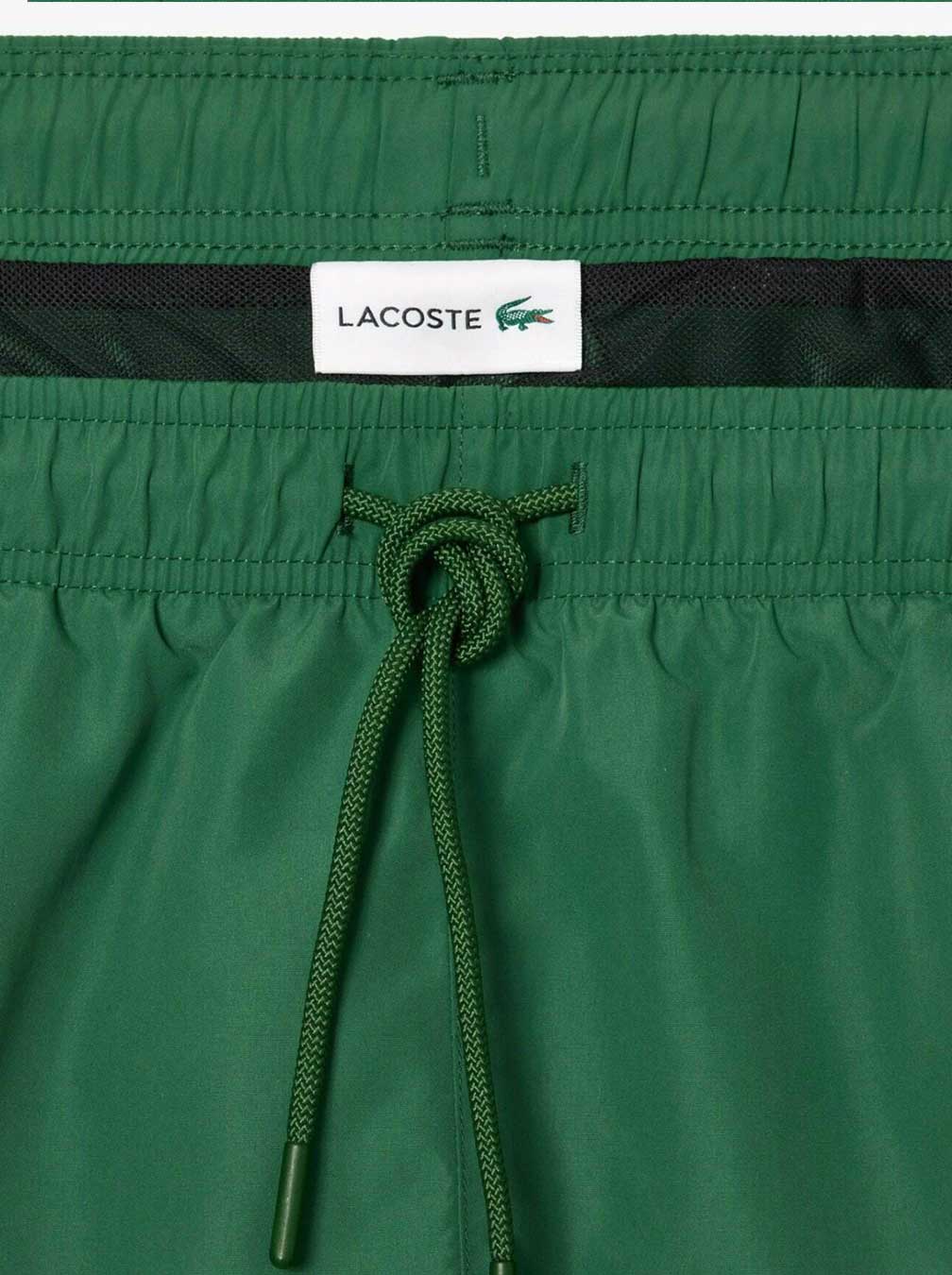 Lacoste - Badeshorts - Grün