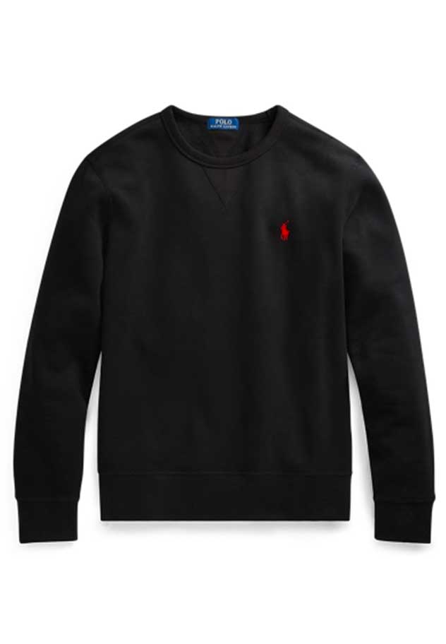 Polo Ralph Lauren Kabelstrickpullover - Schwarz