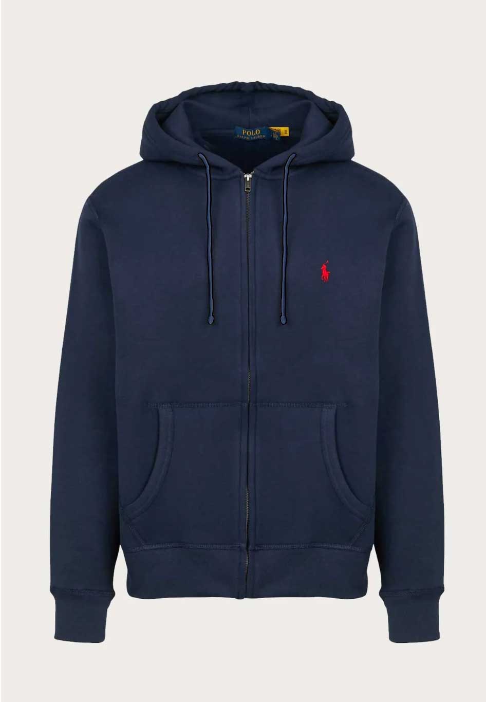 Polo Ralph Lauren Baumwollmischung Hoodie – Marineblau