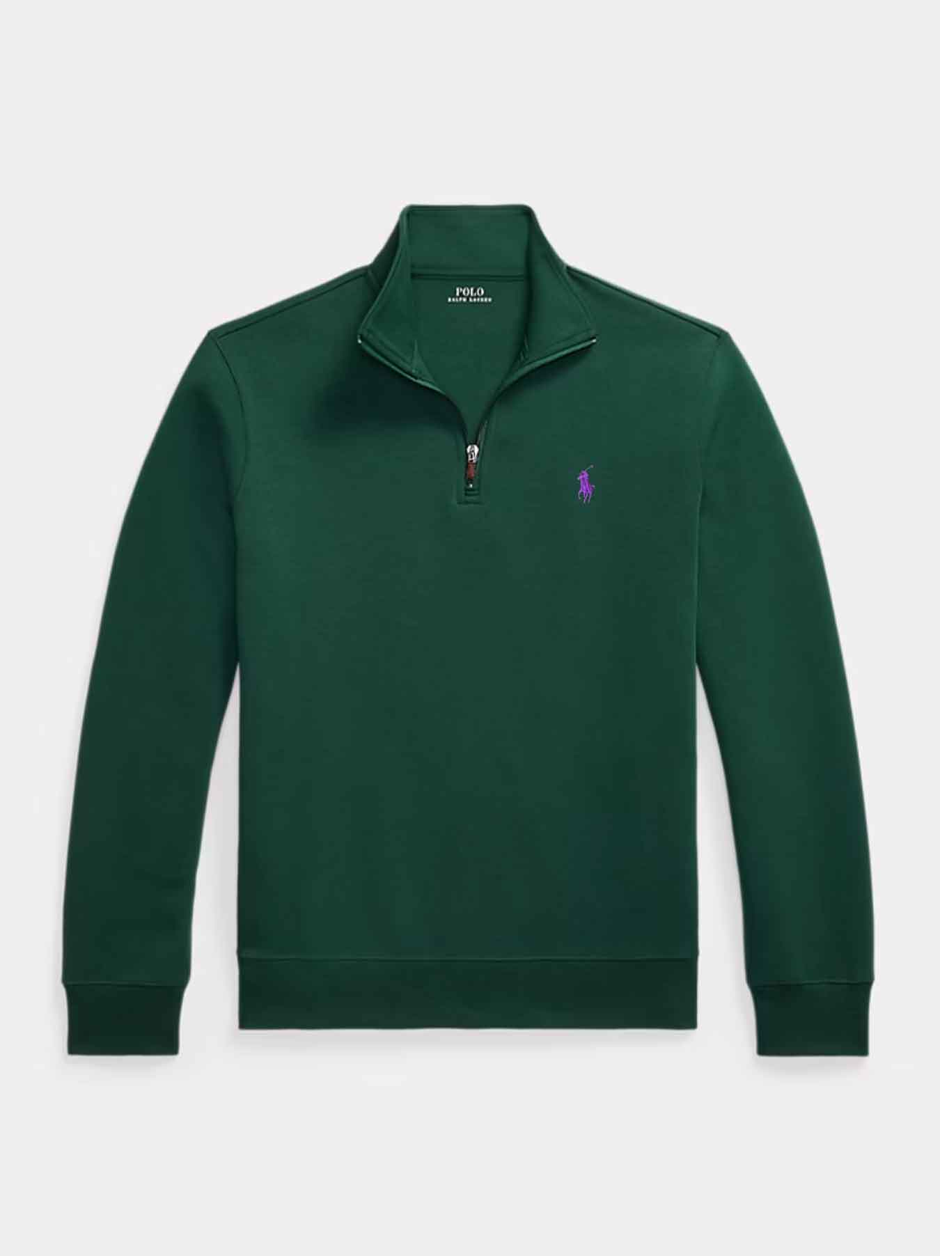 Polo Ralph Lauren - Halb-Zip Pullover - Grün