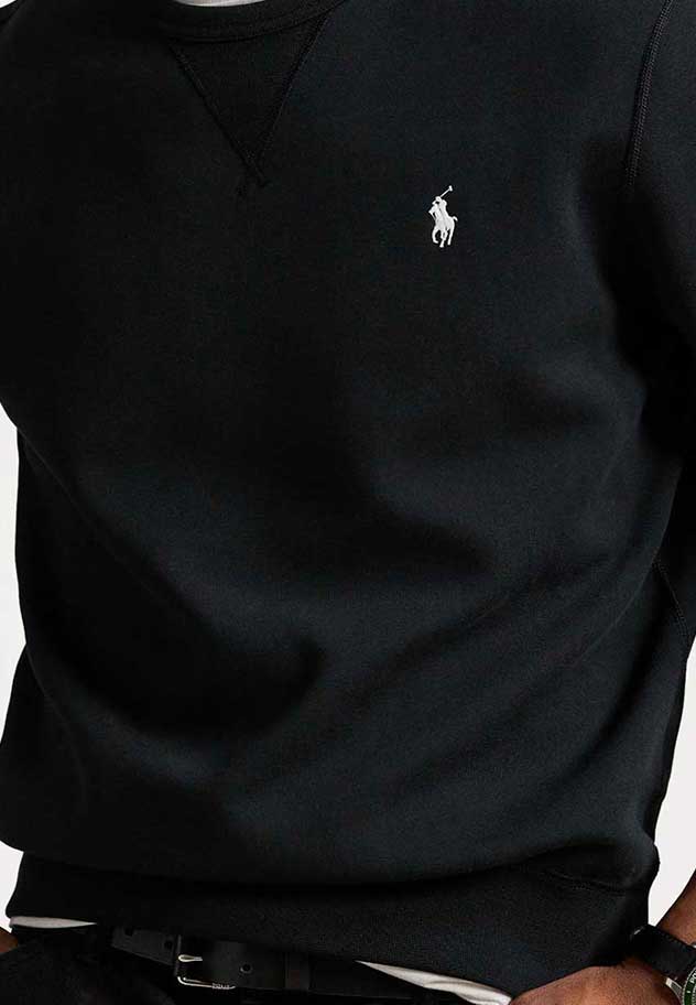 Polo Ralph Lauren Kabelstrickpullover - Schwarz