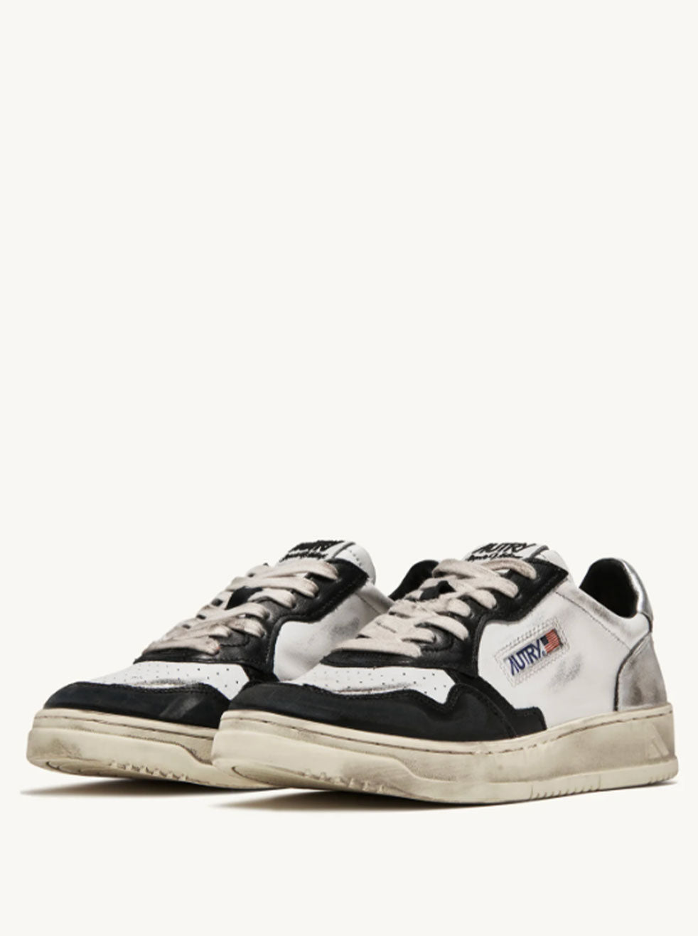 AUTRY - White/Black/Silver