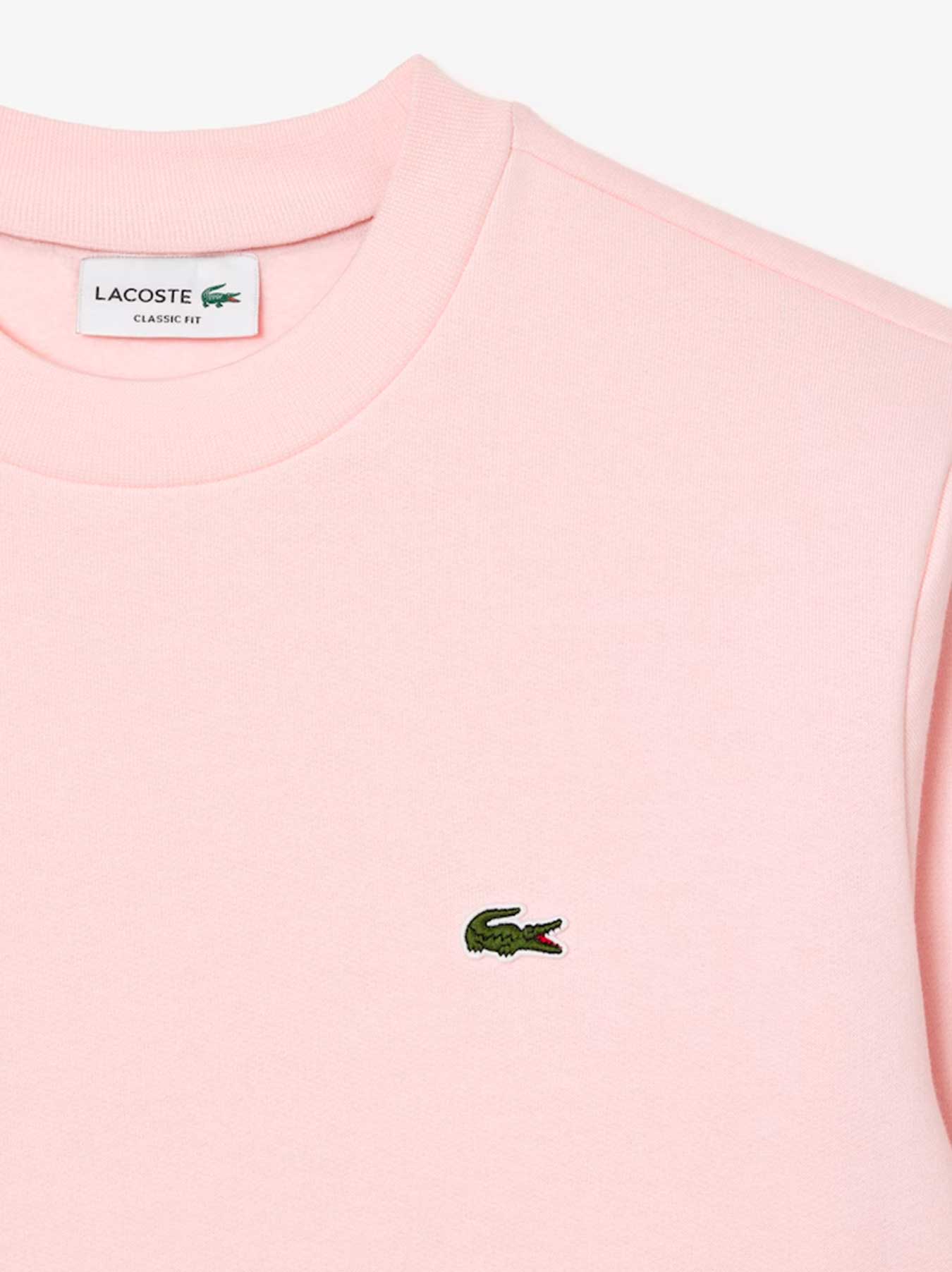 Lacoste Herren - Lacoste Basic Sweatshirt - Pink