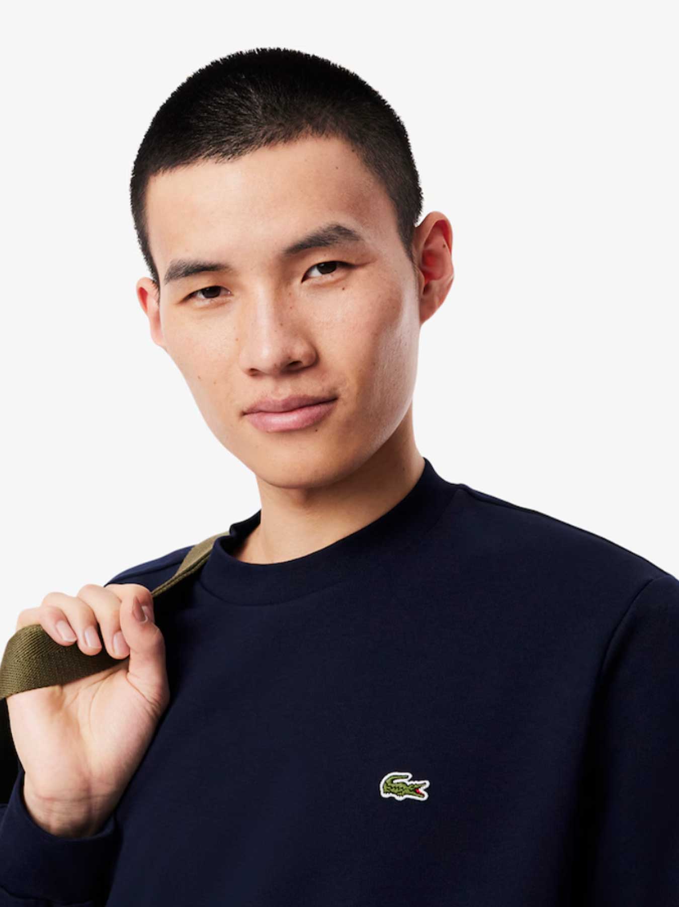Lacoste Herren - Lacoste Basic Sweatshirt - Marineblau