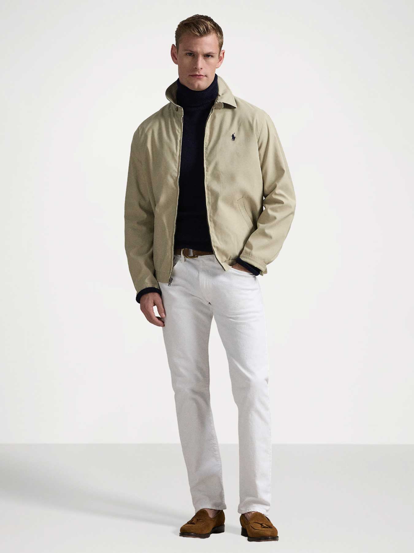 Polo Ralph Lauren BI-SWING - Windbreaker Jacket - White