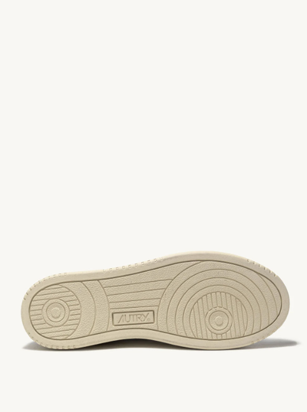 AUTRY - White/Black with Beige Suede