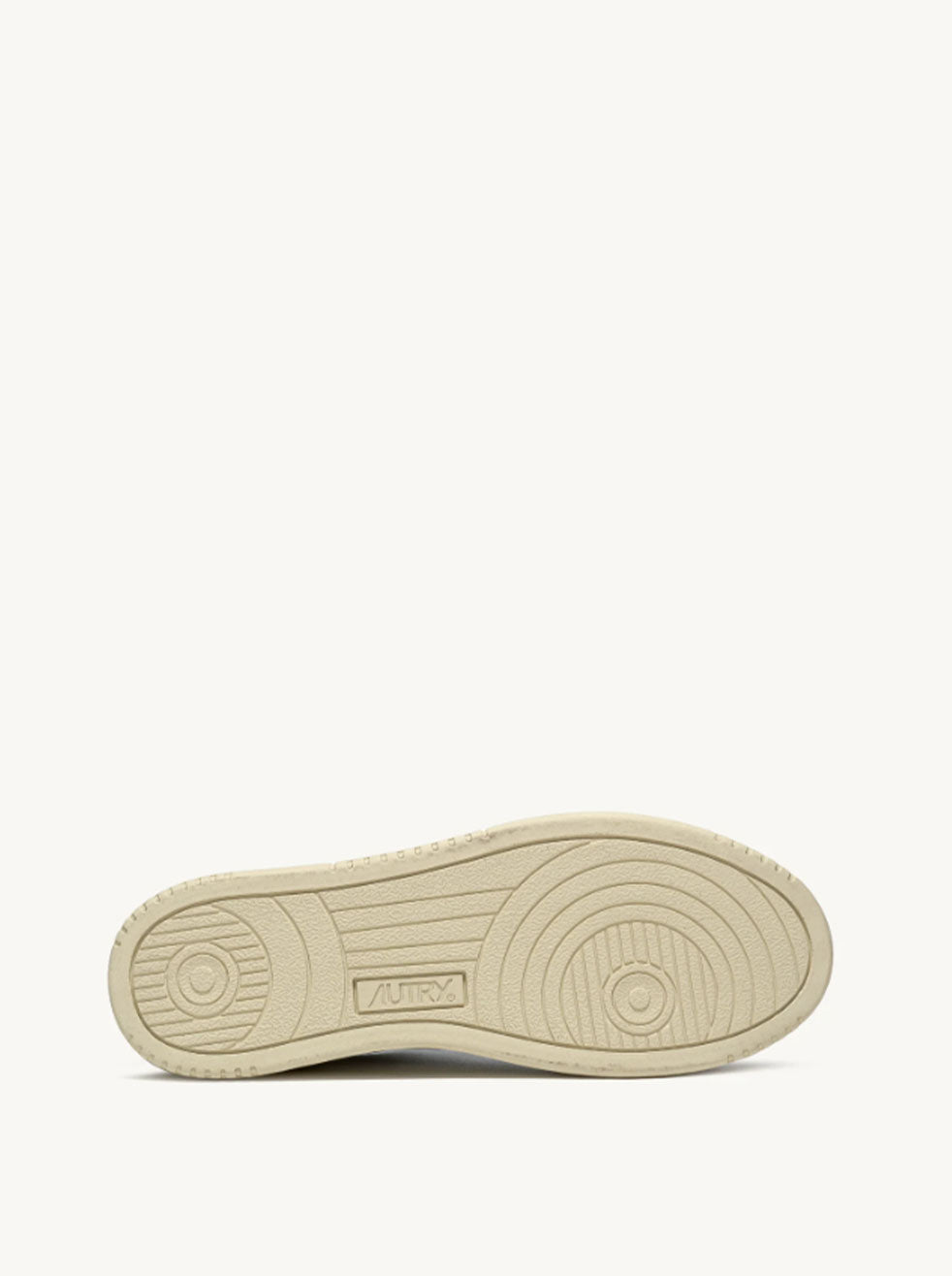 AUTRY - White/Red with Beige Suede
