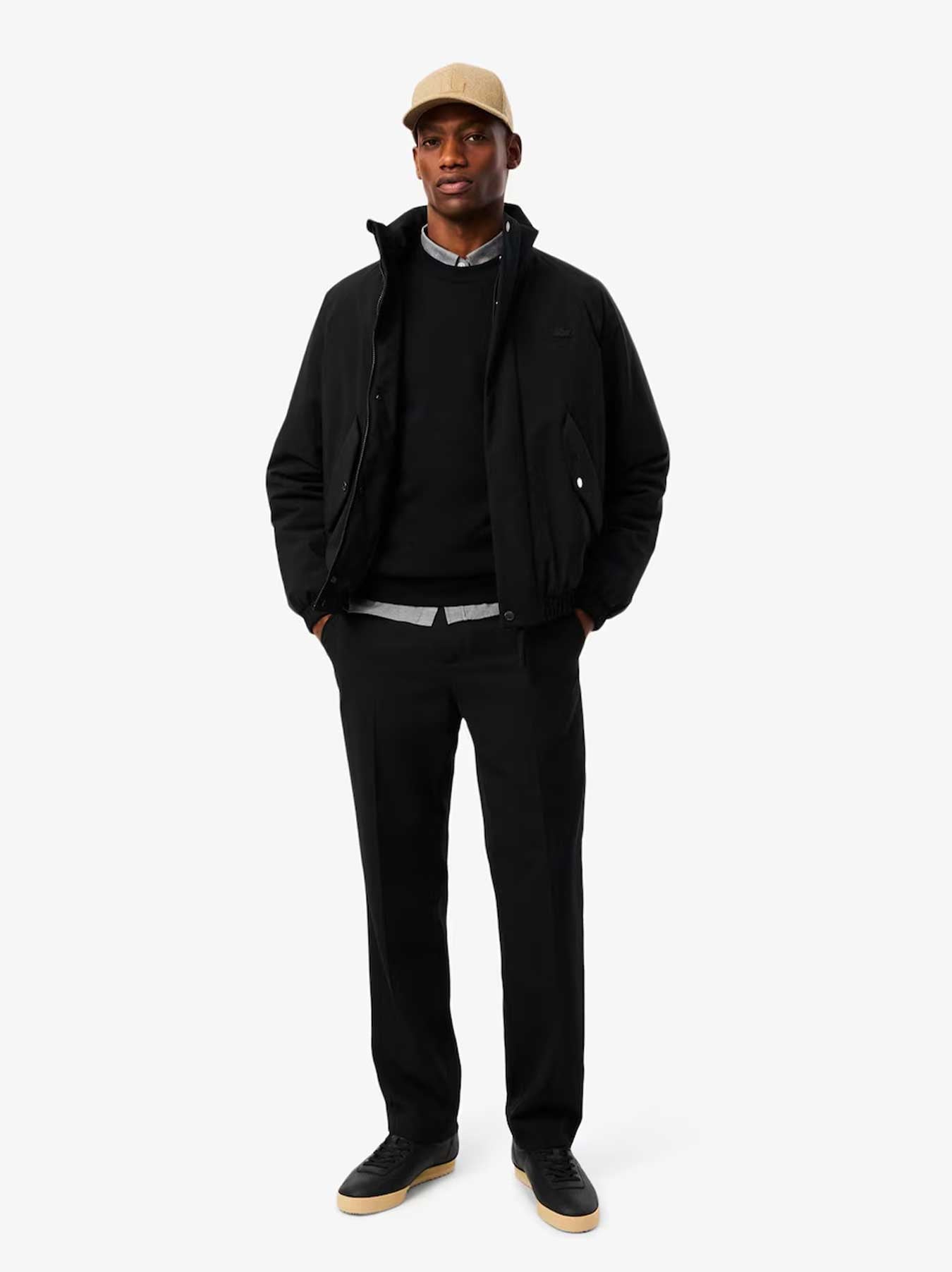 Lacoste Herren - Lacoste Basic Sweatshirt - Schwarz