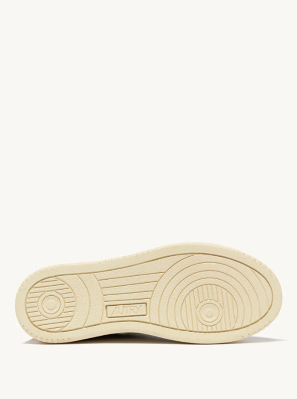 AUTRY - White/Pink/Gold with Beige Suede