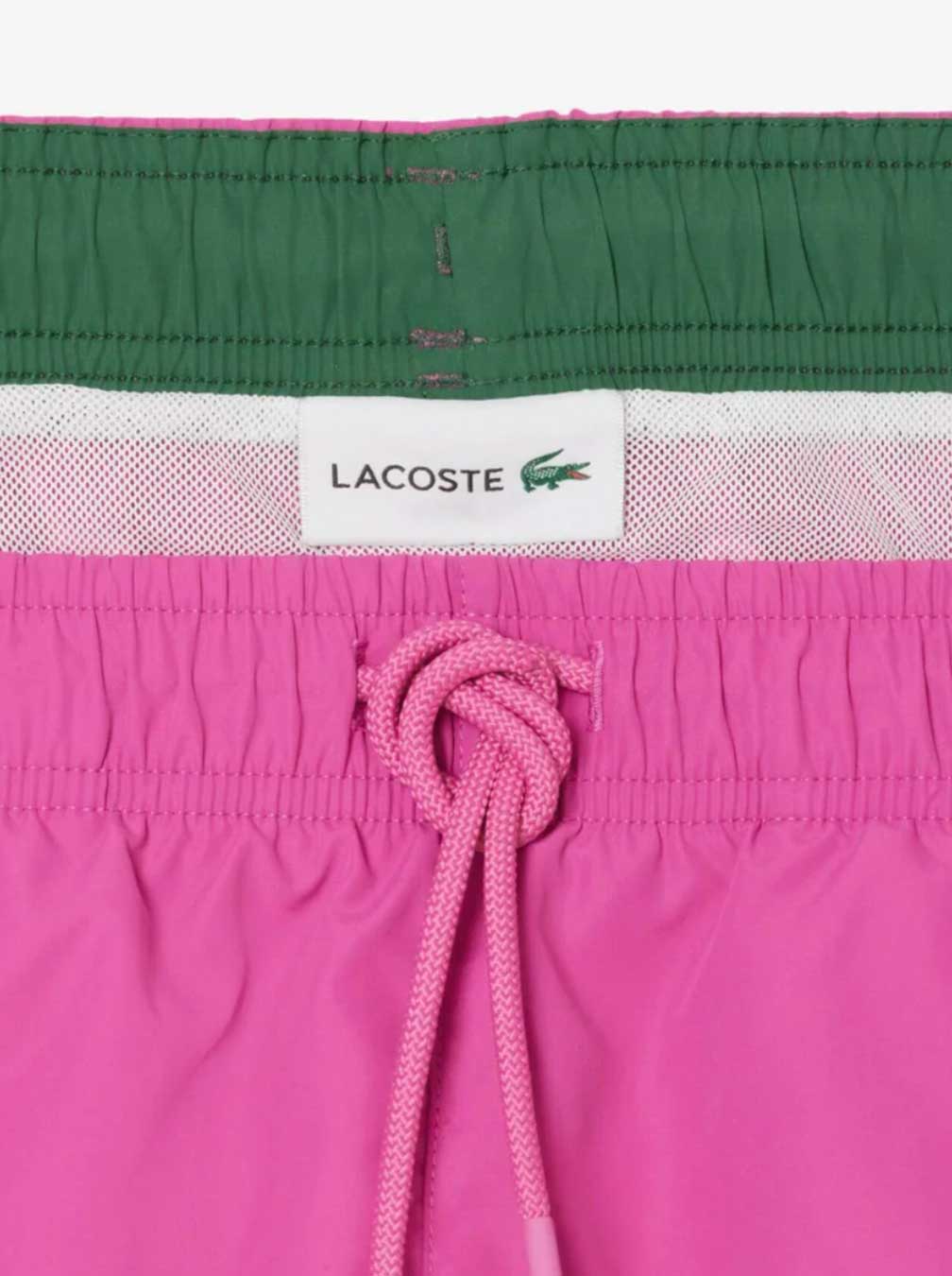 Lacoste - Badeshorts - Pink