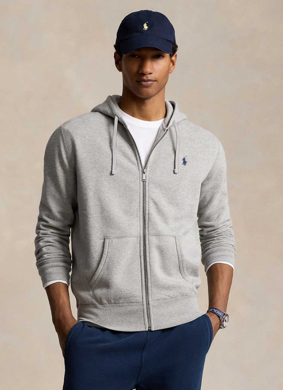 Polo Ralph Lauren Baumwollmischung Hoodie – Grau