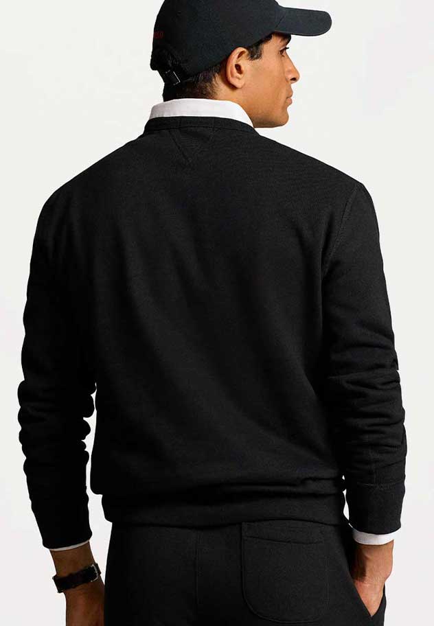 Polo Ralph Lauren Kabelstrickpullover - Schwarz