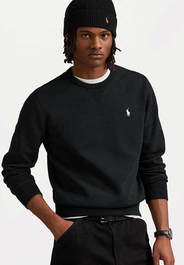 Polo Ralph Lauren Kabelstrickpullover - Schwarz