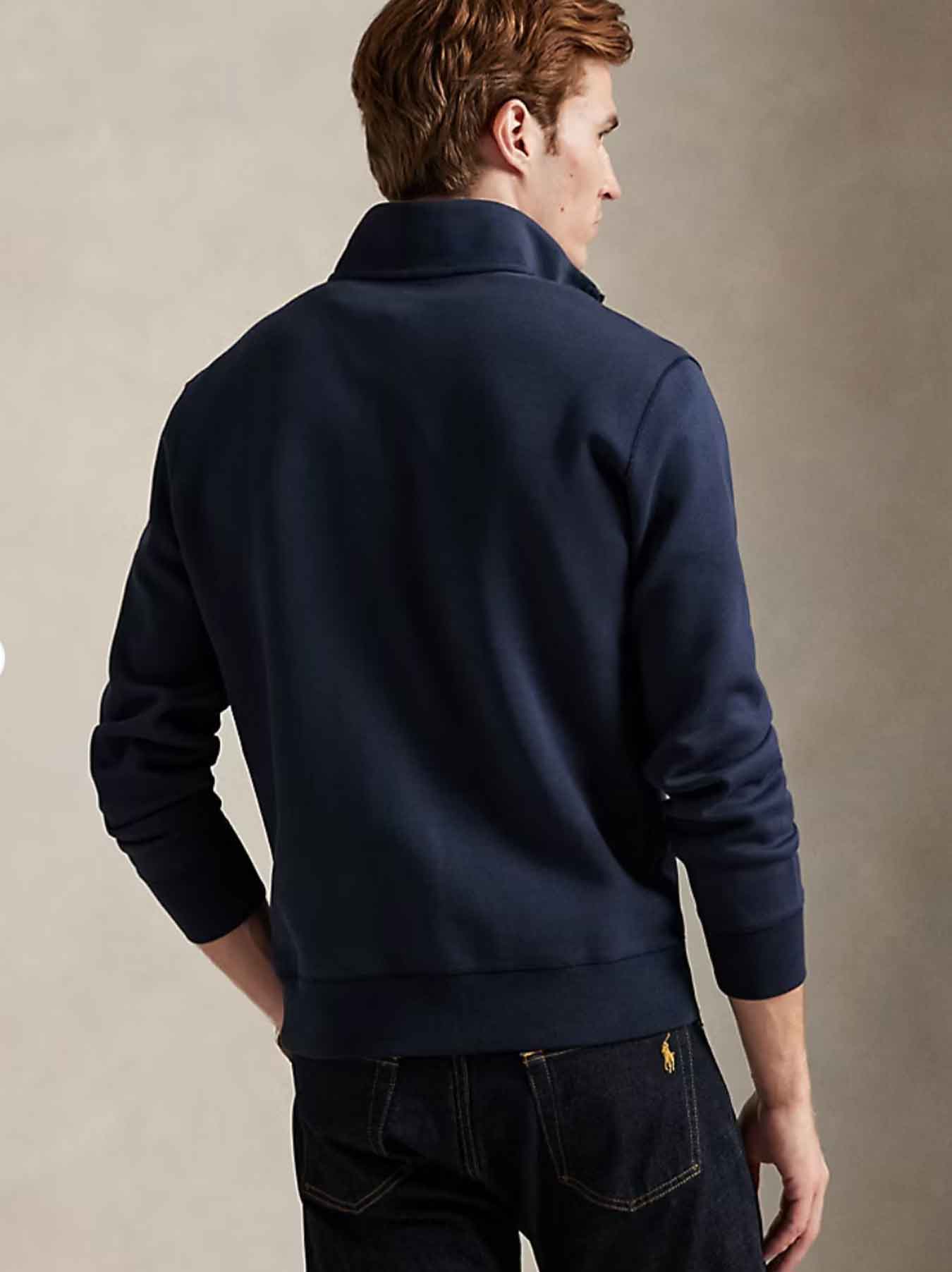 Polo Ralph Lauren - Halb-Zip Pullover - Marineblau