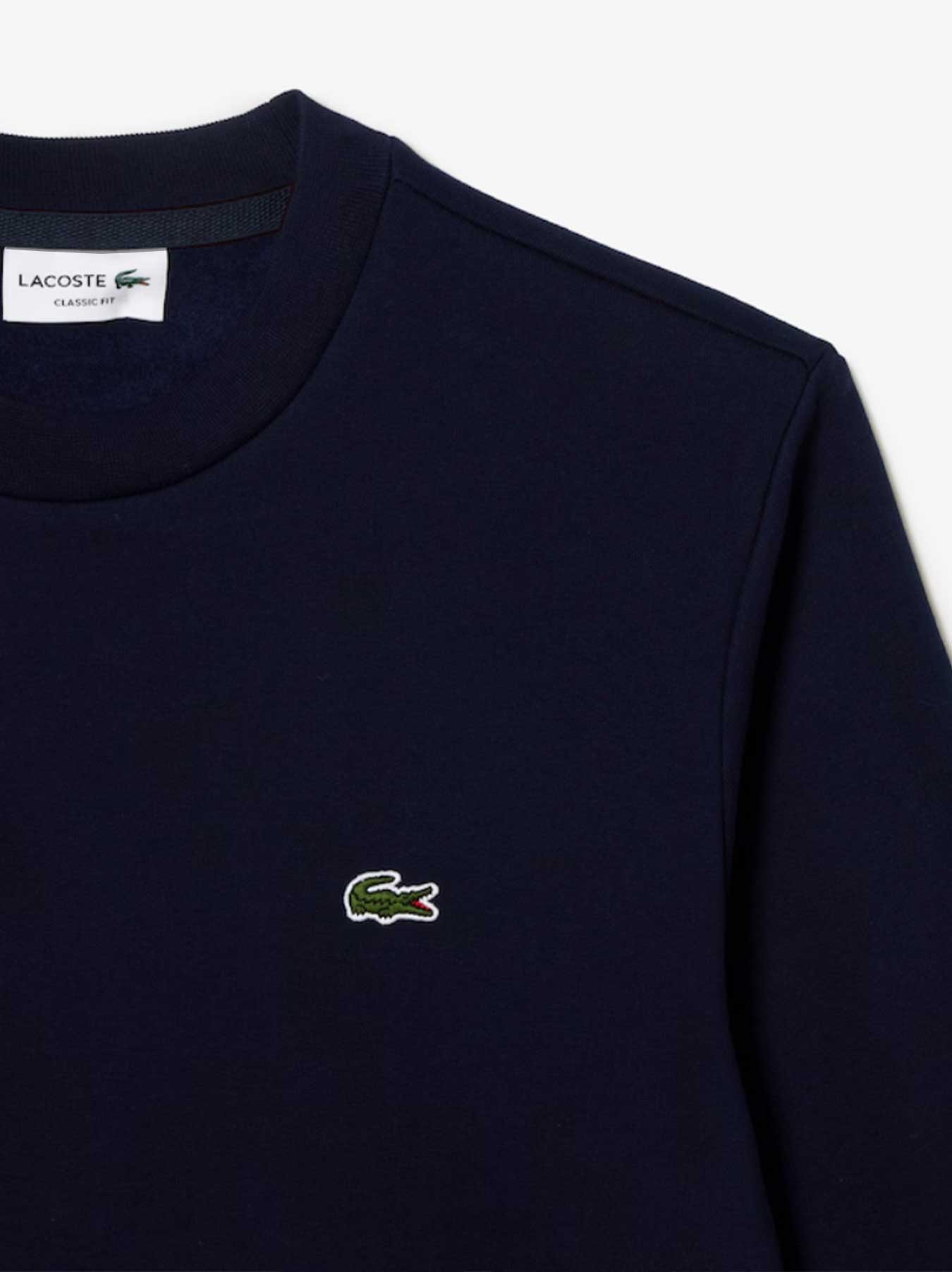Lacoste Herren - Lacoste Basic Sweatshirt - Marineblau