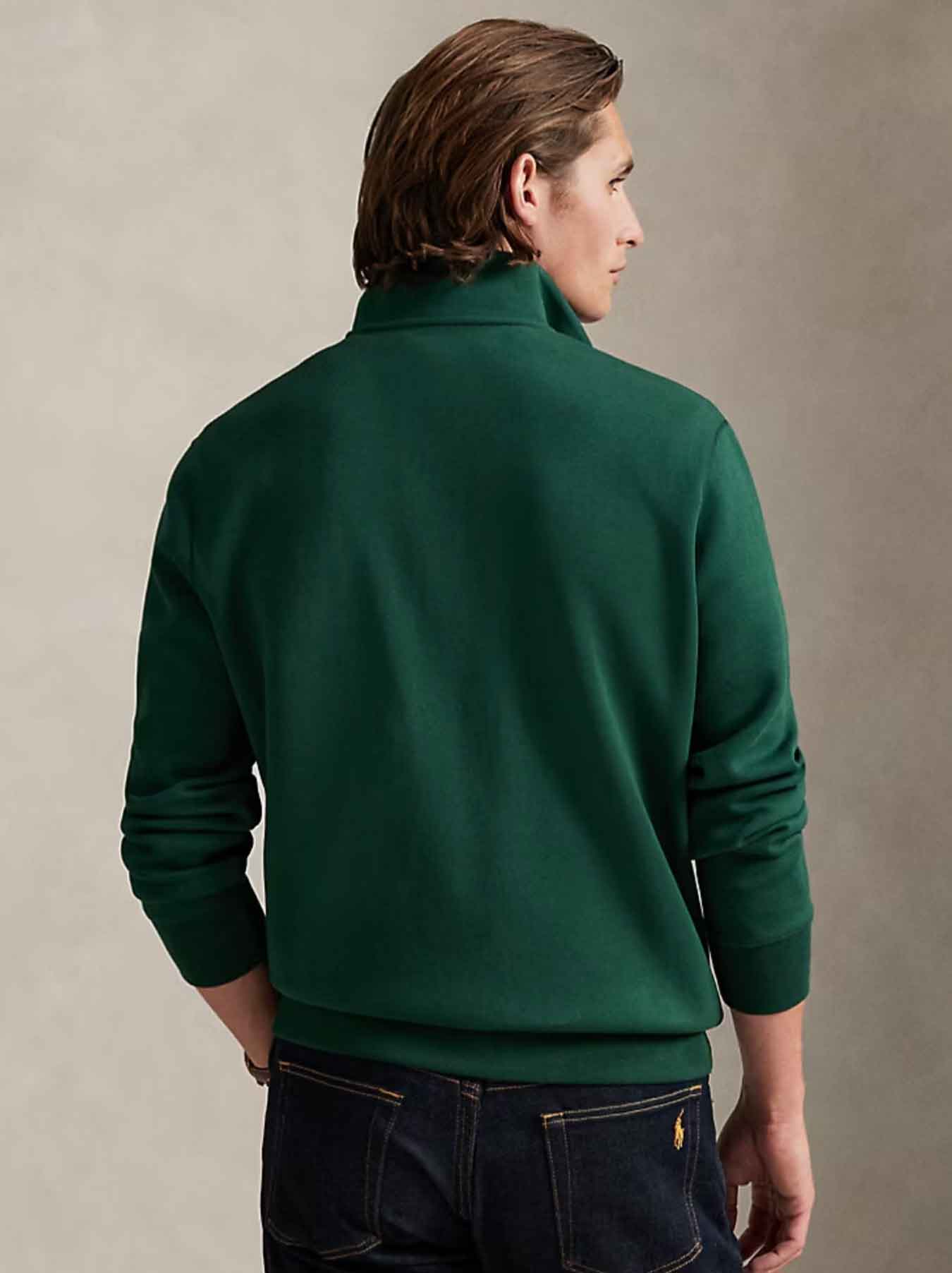 Polo Ralph Lauren - Halb-Zip Pullover - Grün